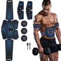 Abdominal muscle training with EMS fitness equipment Blue 6 pcs