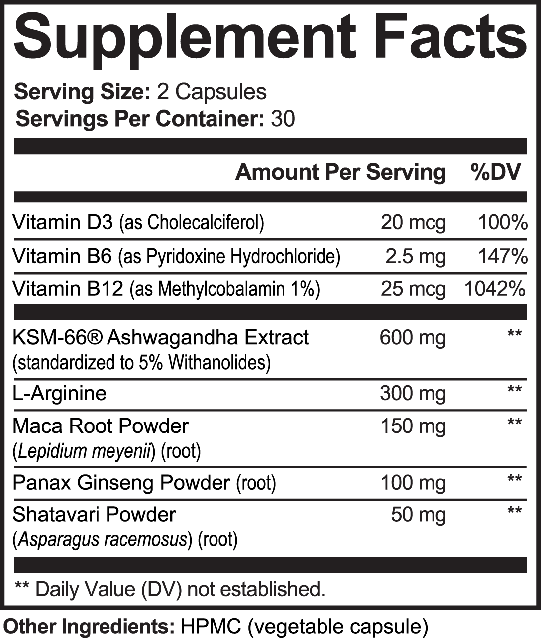 Ashwagandha Plus Made with Love in the USA