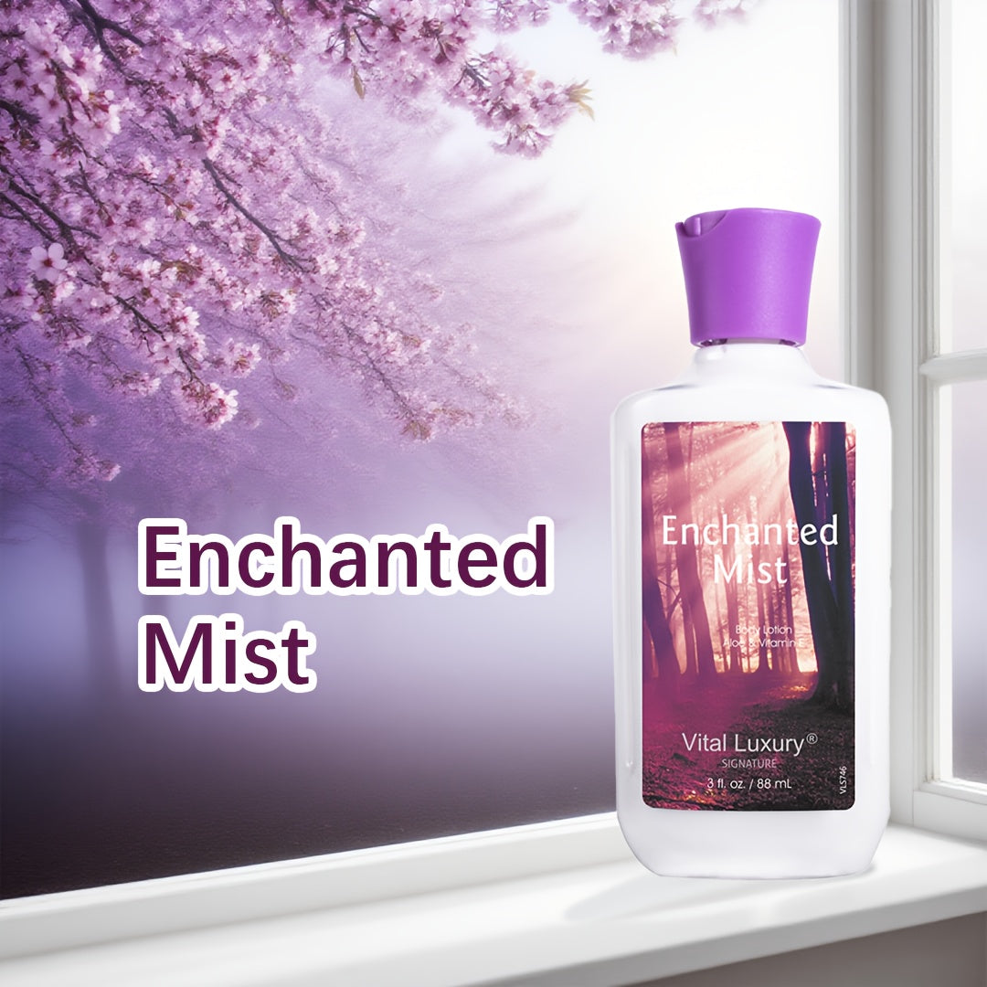 48hr Hydration Body Lotion 15 Fragrances for Dry Skin Enchanted Mist 1pc