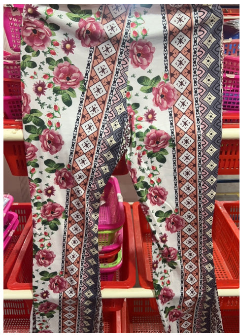 High Elastic Tight Pants Slim Sexy Print Trousers Womens Clothing Color