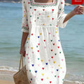 Polyester Women's Dress White