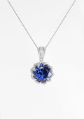 Exquisite Sapphire Necklace - Neptune’S Embrace One-Size