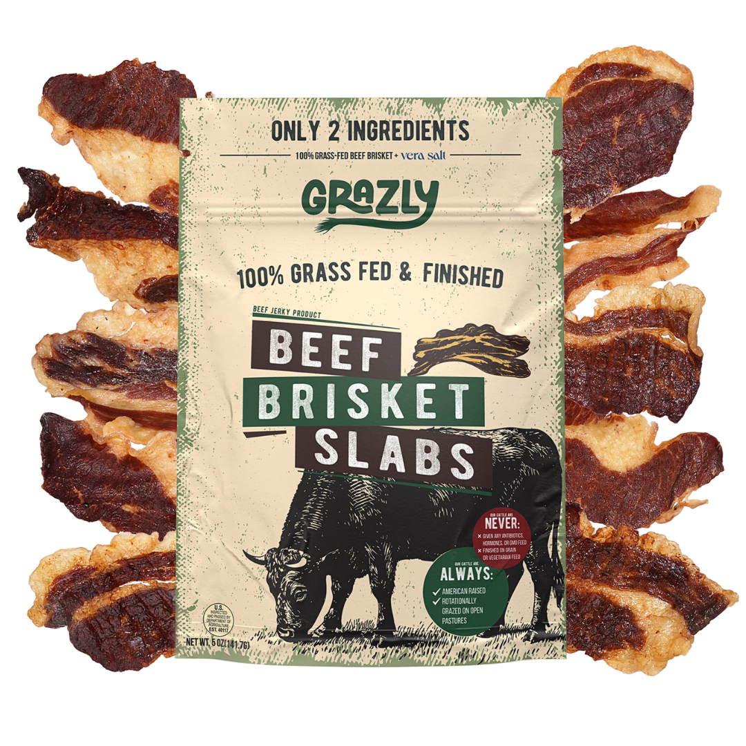 Beef Brisket Slabs - 100% Grass-Fed & Finished 1 Pack