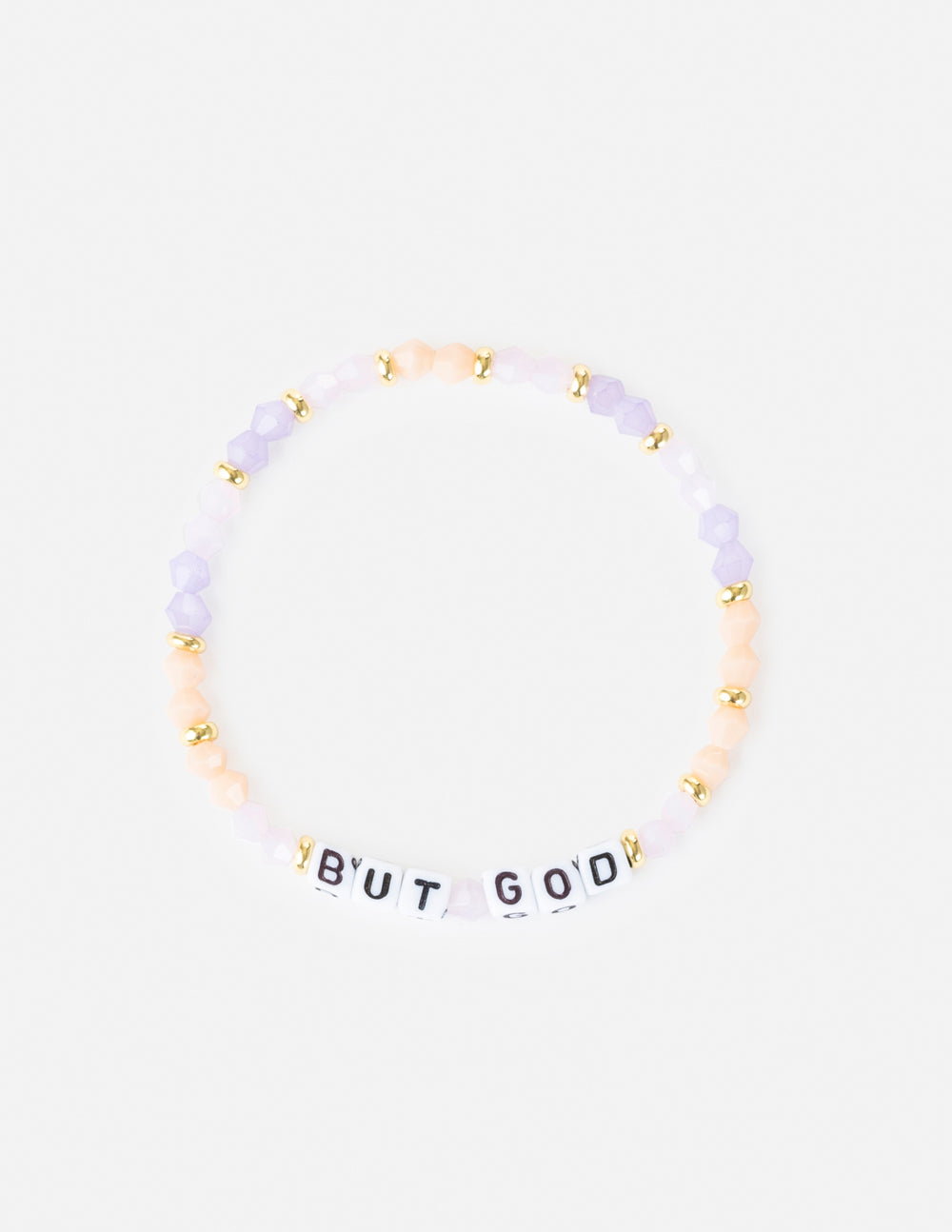 But God Letter Bracelet Large