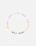 But God Letter Bracelet Large