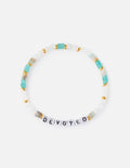 Devoted Letter Bracelet Large