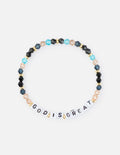 God is Great Letter Bracelet Large