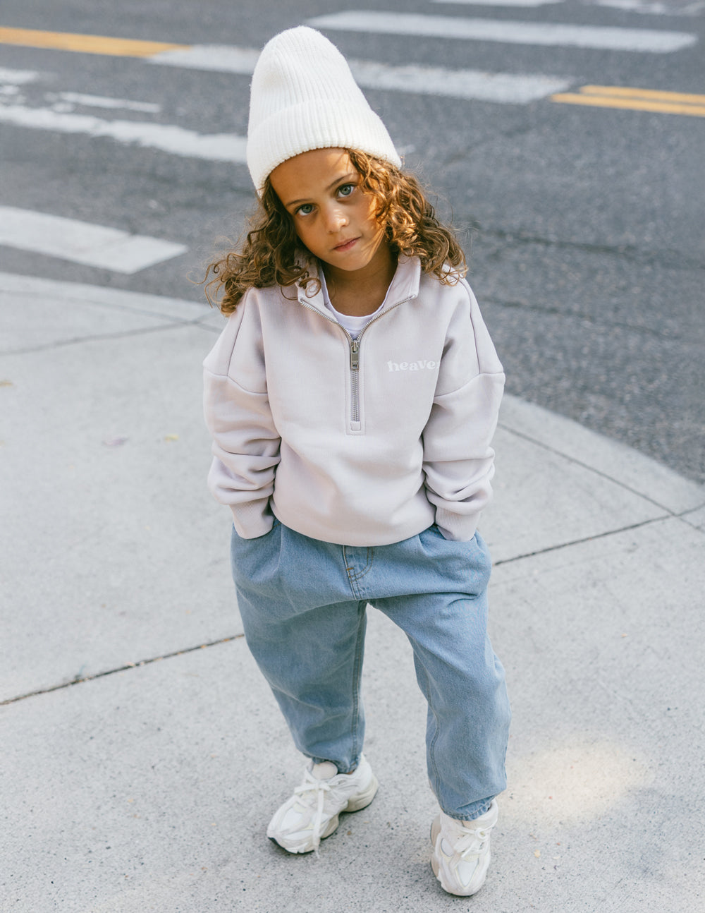 Heaven Kids Half-Zip 6Y
