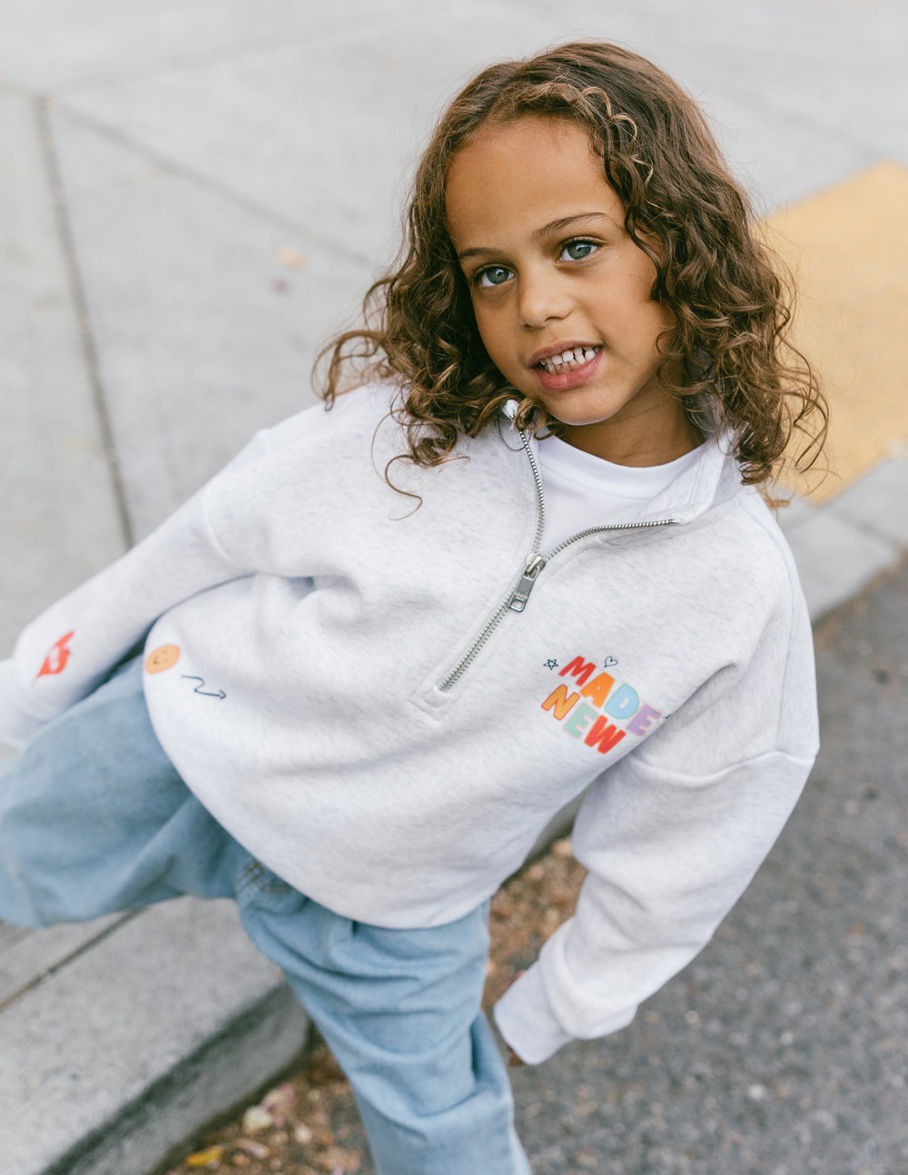 Made New Kids Half-Zip 6Y
