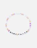 More Faith Letter Bracelet Large