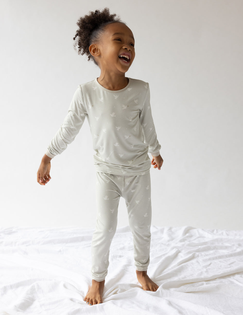 Peace Bamboo Kids Pajama Set 6Y