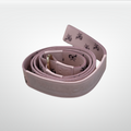 I AM Leather Monogram Yoga Strap Pink