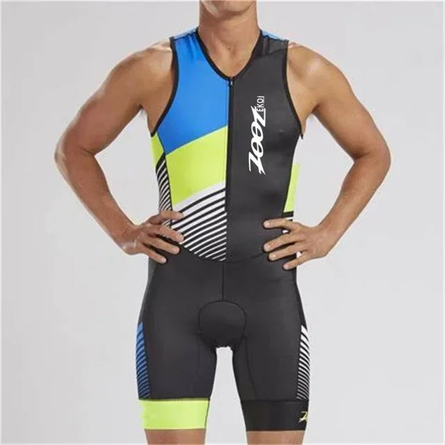 Zootekoi Triathlon Men's Breathable Sleeveless Jacket 1