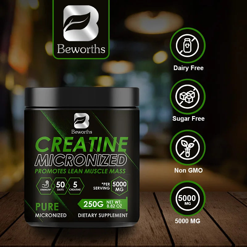 BEWORTHS MuscleBoost Creatine: Enhance Power & Focus