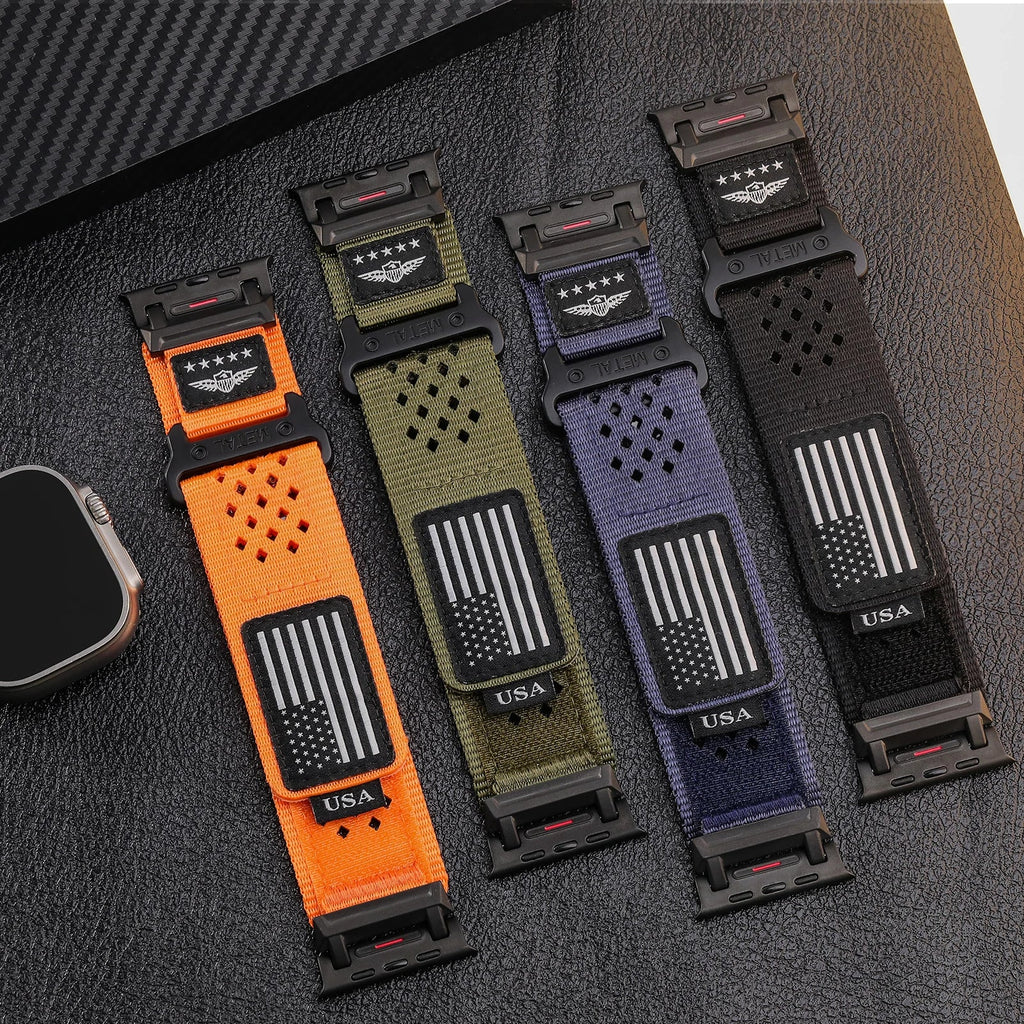 Apple Watch Nylon Band - Sport Loop - Breathable and Durable