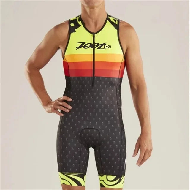 Zootekoi Triathlon Men's Breathable Sleeveless Jacket 2