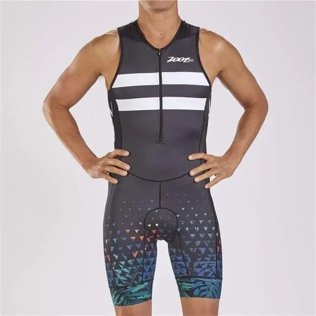 Zootekoi Triathlon Men's Breathable Sleeveless Jacket 3