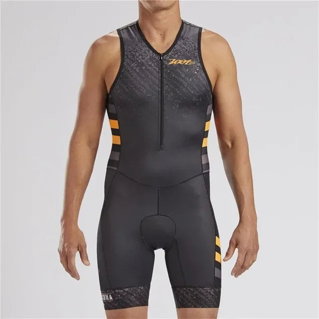 Zootekoi Triathlon Men's Breathable Sleeveless Jacket 5