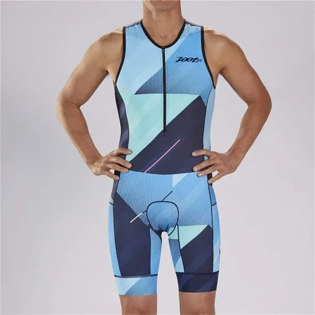 Zootekoi Triathlon Men's Breathable Sleeveless Jacket 7