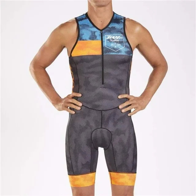 Zootekoi Triathlon Men's Breathable Sleeveless Jacket 4