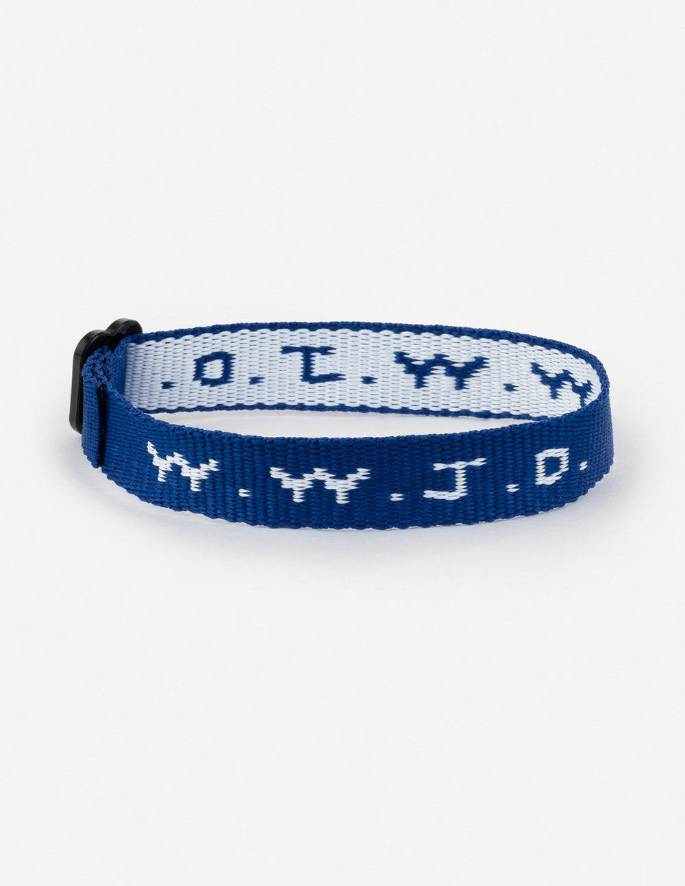 WWJD Bracelet Cobalt Blue