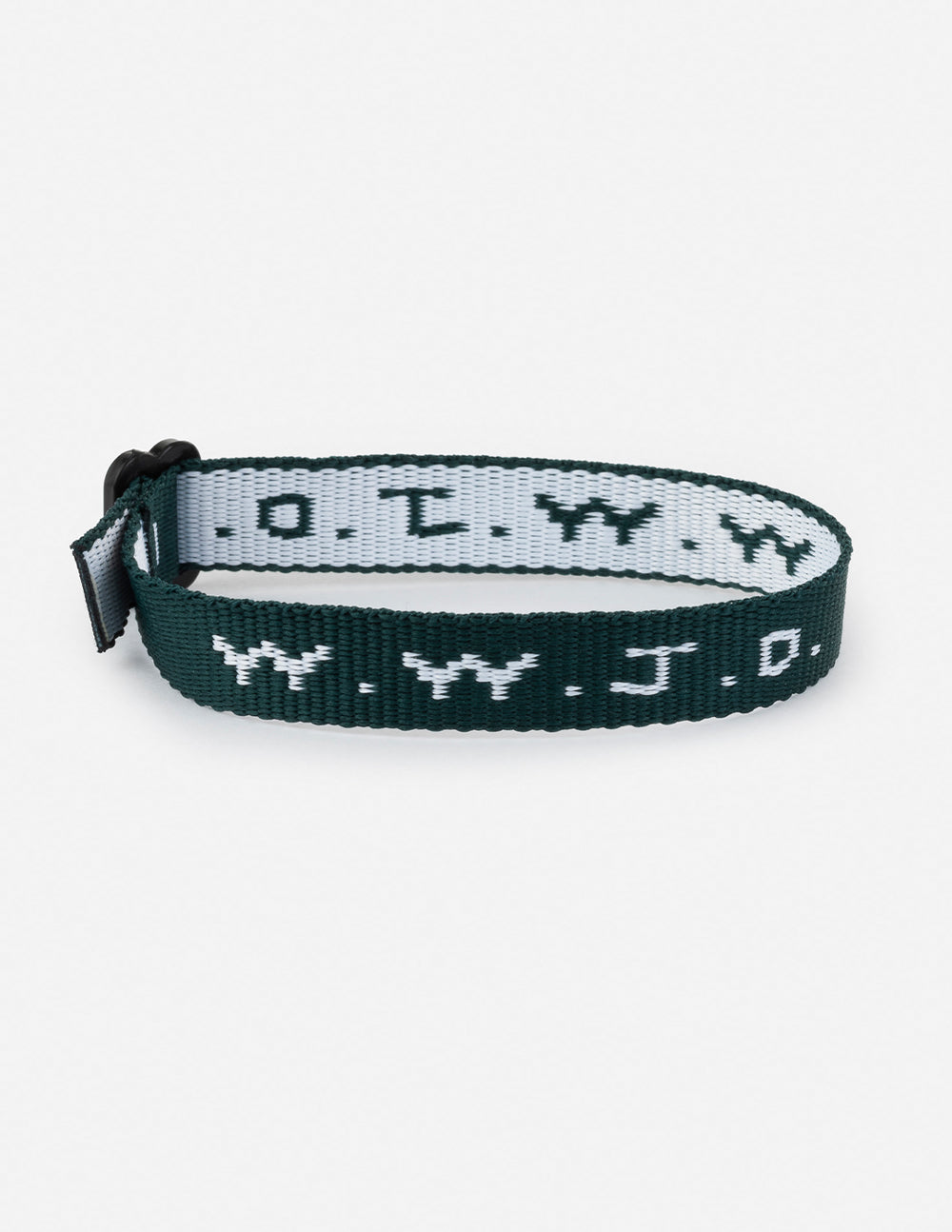 WWJD Bracelet Forest Green