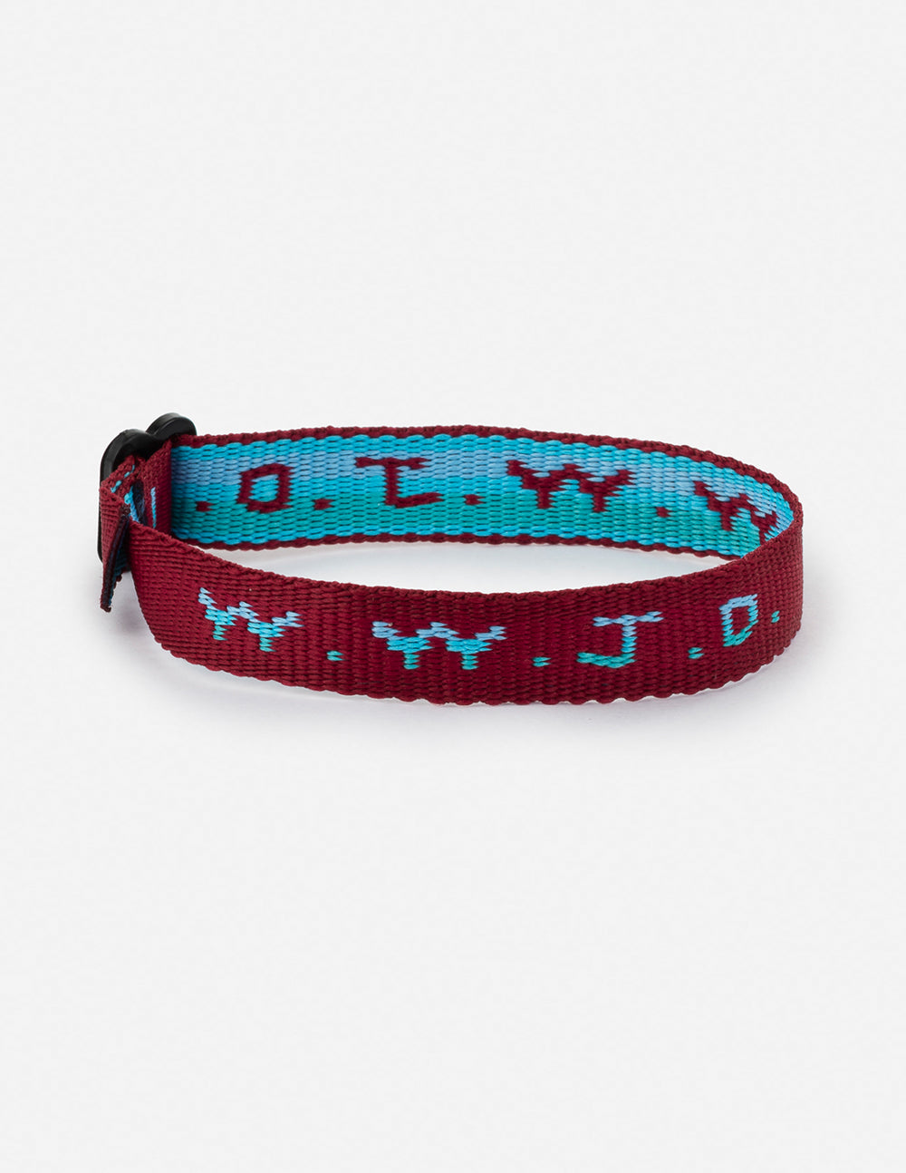 WWJD Bracelet Maroon