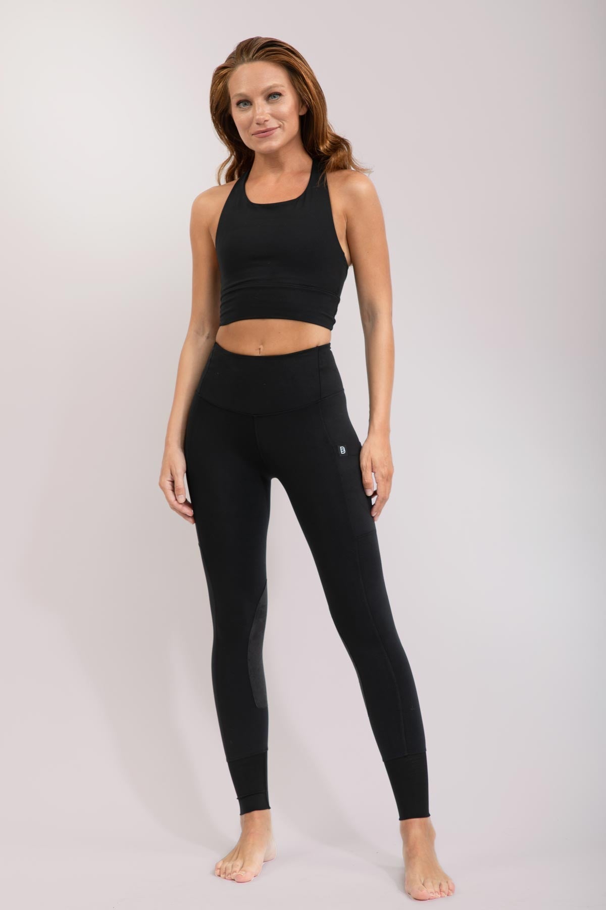 BTR Active Riding Tights Black