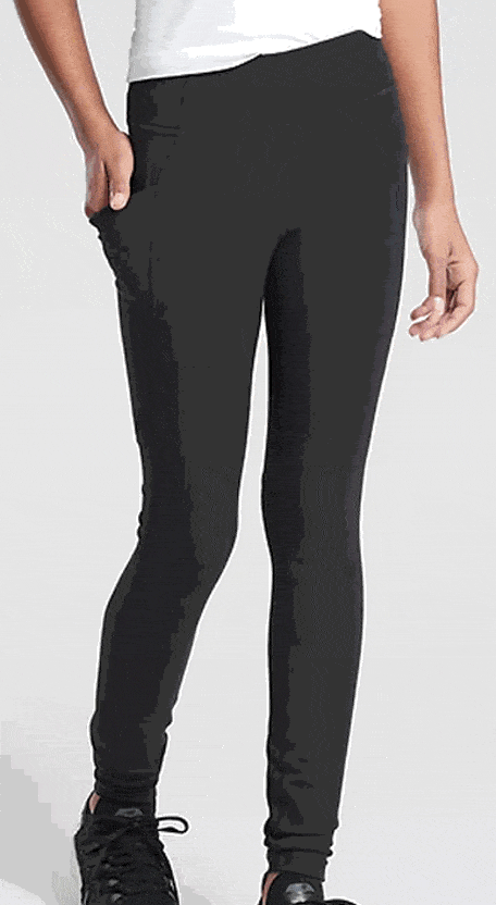 Original Soft Black Thigh Pocket Regular Length & Capri 21" Capri Buttery Soft Leggings Sizes Tween -TC2 Adult TC2 Fits 22-28