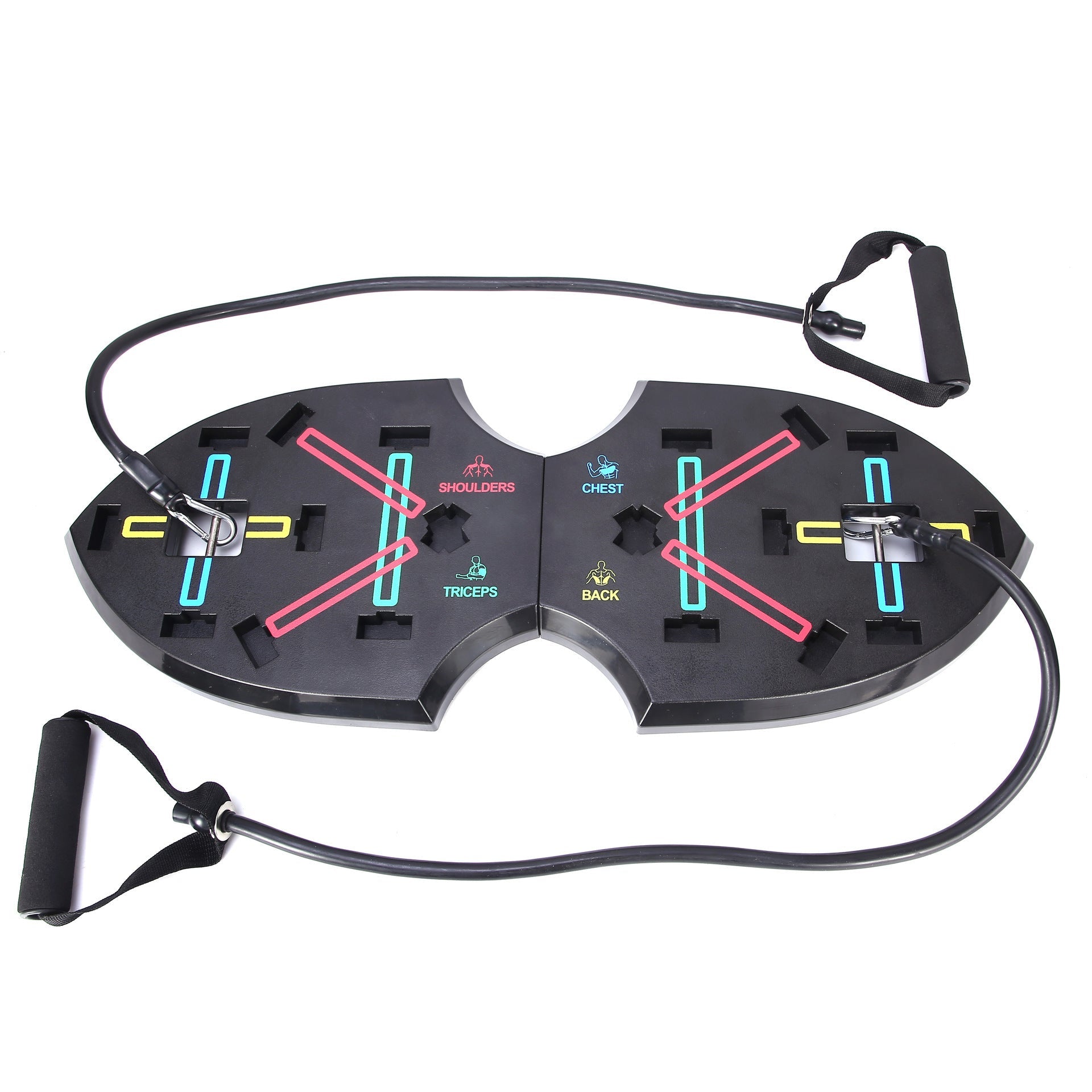 Butterfly Push-up Board Bracket Men And Women Fitness Equipment Butterfly Style With Rope
