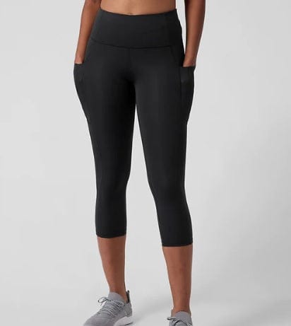 Original Soft Black Thigh Pocket Regular Length & Capri 21" Capri Buttery Soft Leggings Sizes Tween -TC2 Adult TC2 Capri Fits 22-28