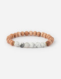 Howlite Stacker Bracelet Large