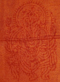 Om Symbol Printed Scarf Lightweight Boho Asian Motif Ganesha