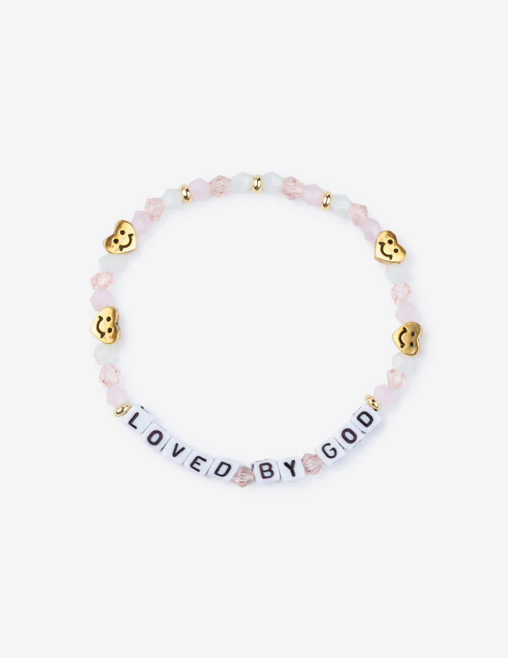 Loved By God Letter Bracelet Large