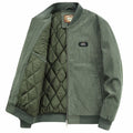 ChicPatch Men's Winter Zip Jacket Green