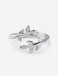 Olive Branch Ring Silver