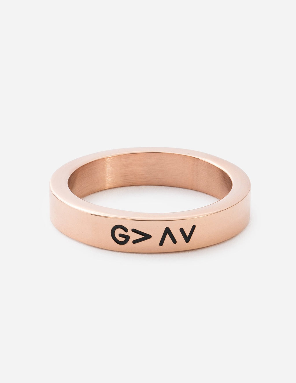 Rose Gold Highs and Lows Ring 12