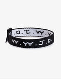 WWJD Bracelet Black