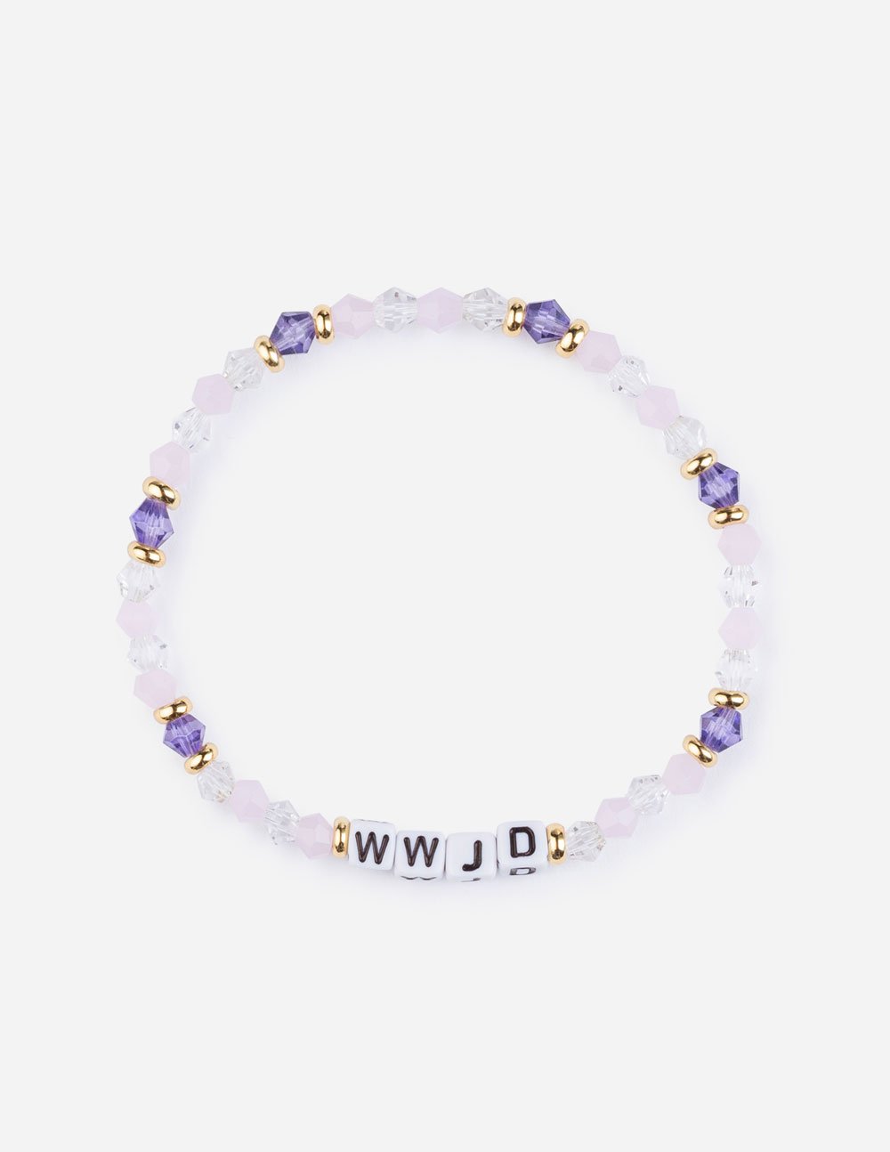 WWJD Letter Bracelet Large